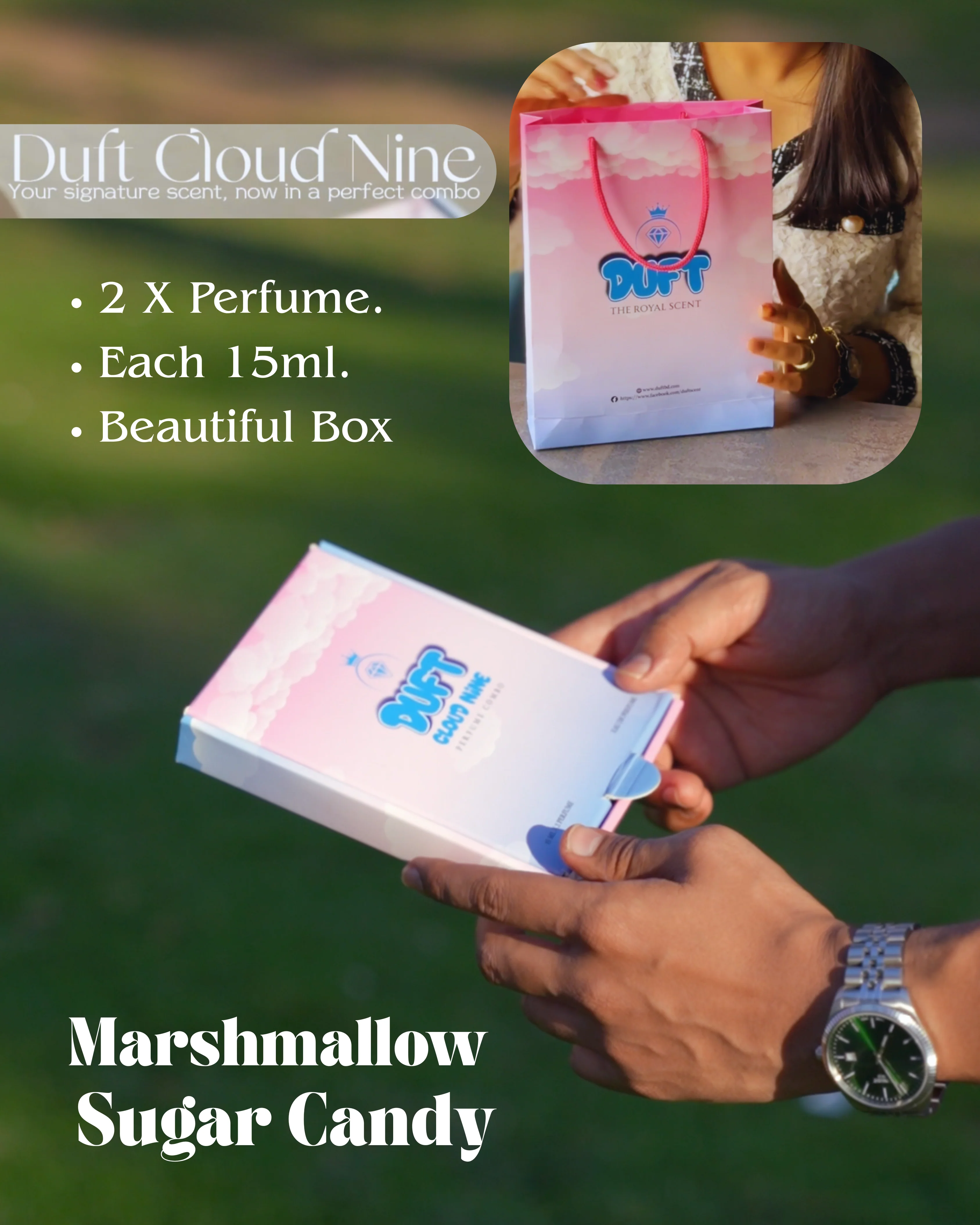 DUFT CLOUD NINE | 2x Perfume | 15ml. Each - Image 3